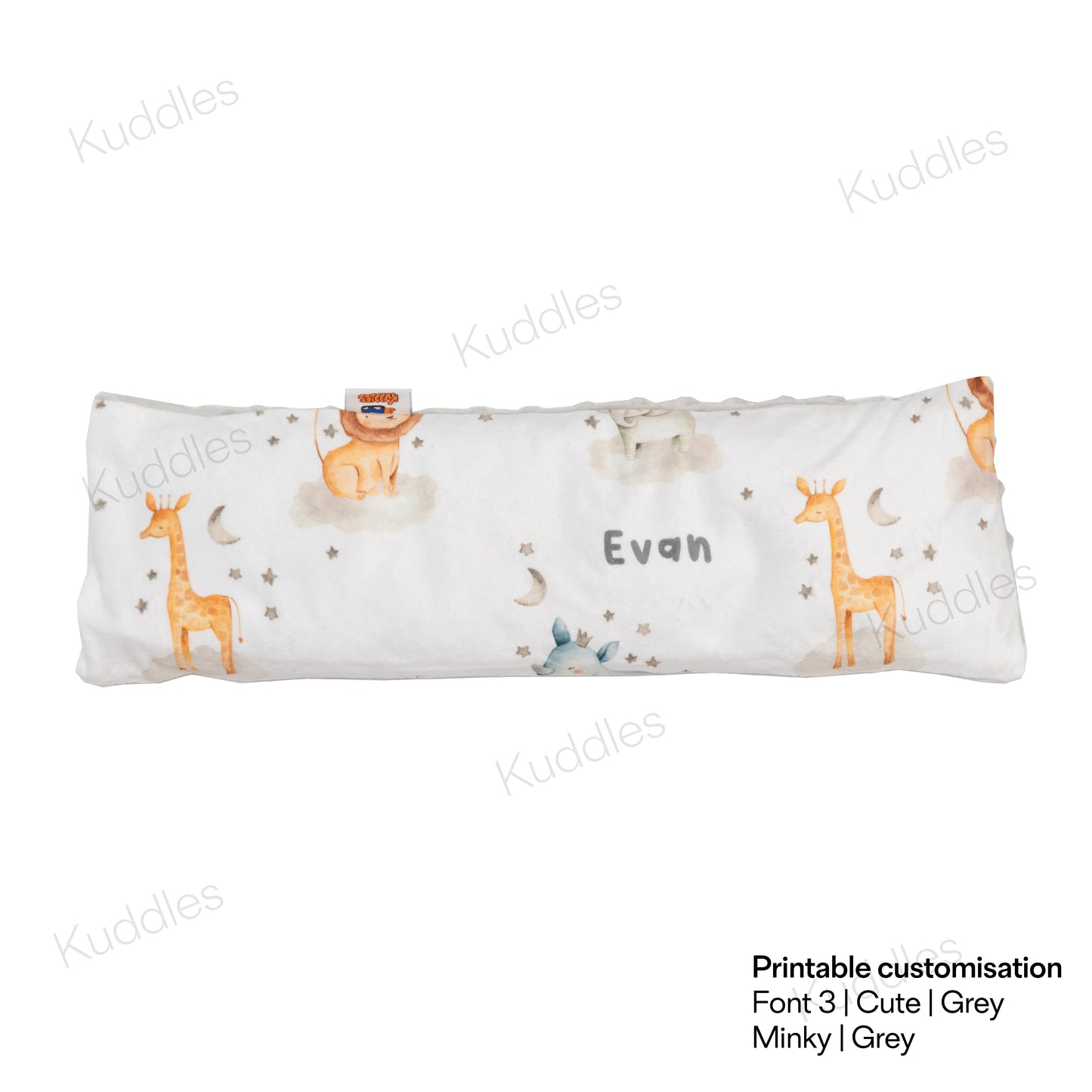 Dreamland Prairie Minky Buckwheat Husk Pillow
