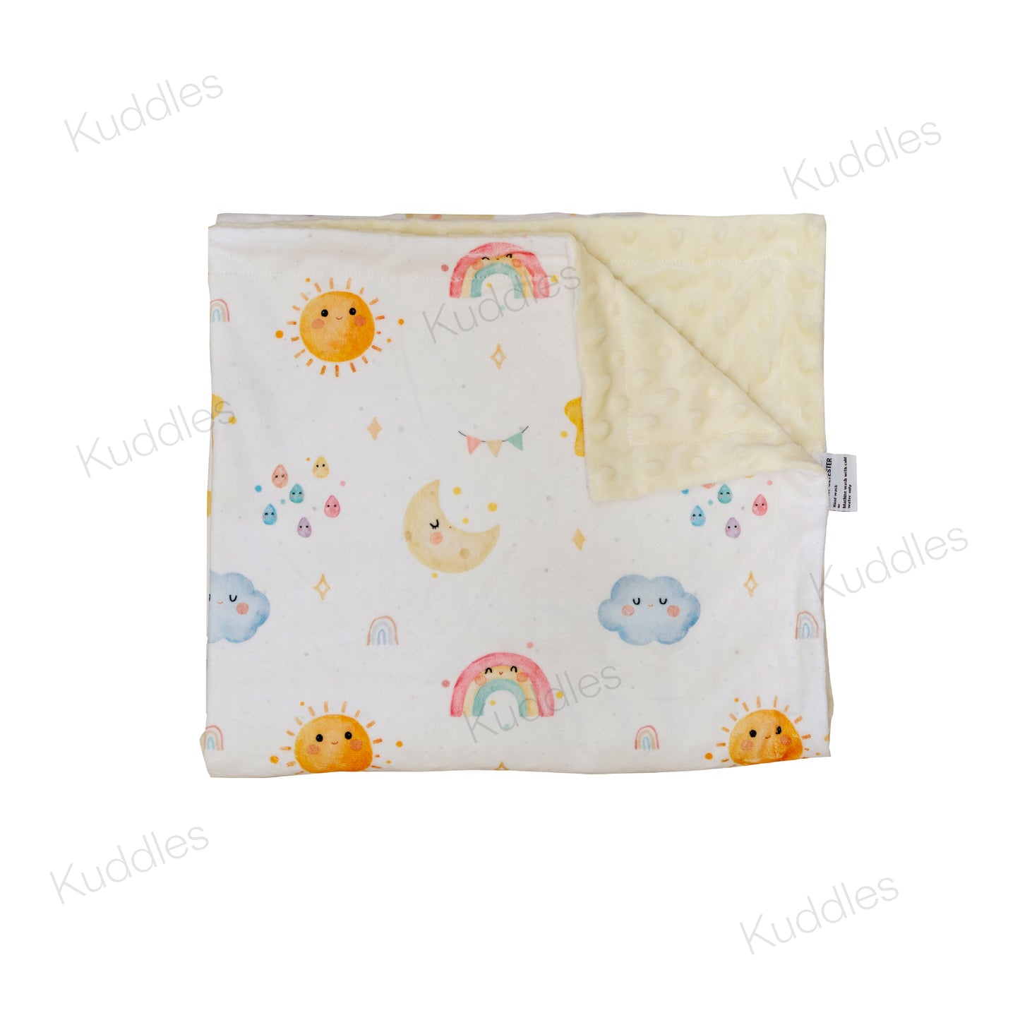 Dreamy Skies Reversible Minky Blanket