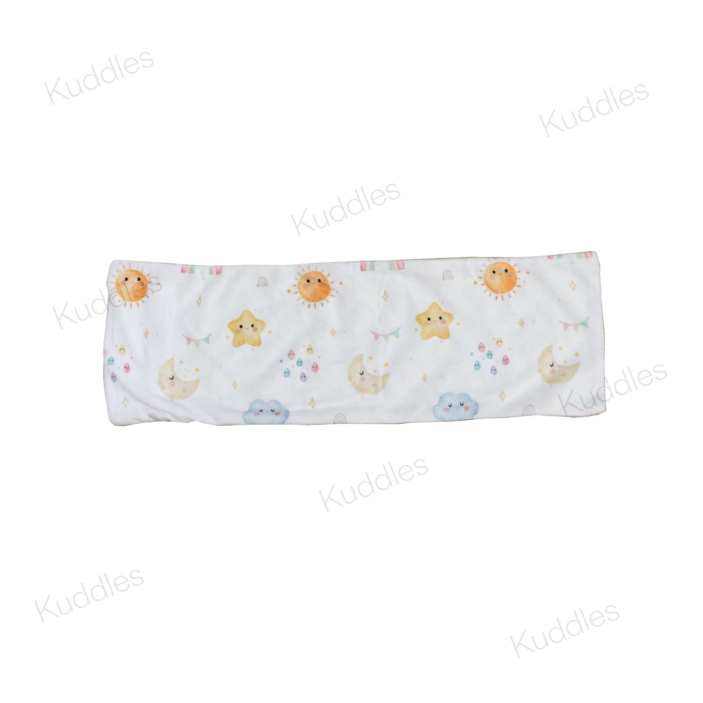 Dreamy Skies Minky Buckwheat Husk Pillow