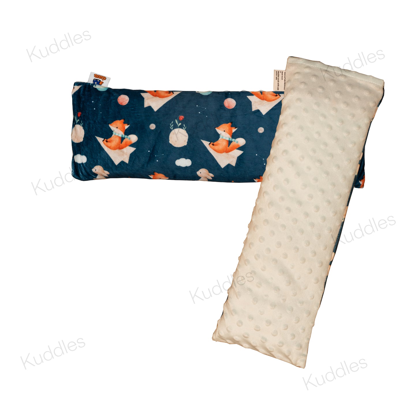 Night in Outer Space Minky Buckwheat Husk Pillow