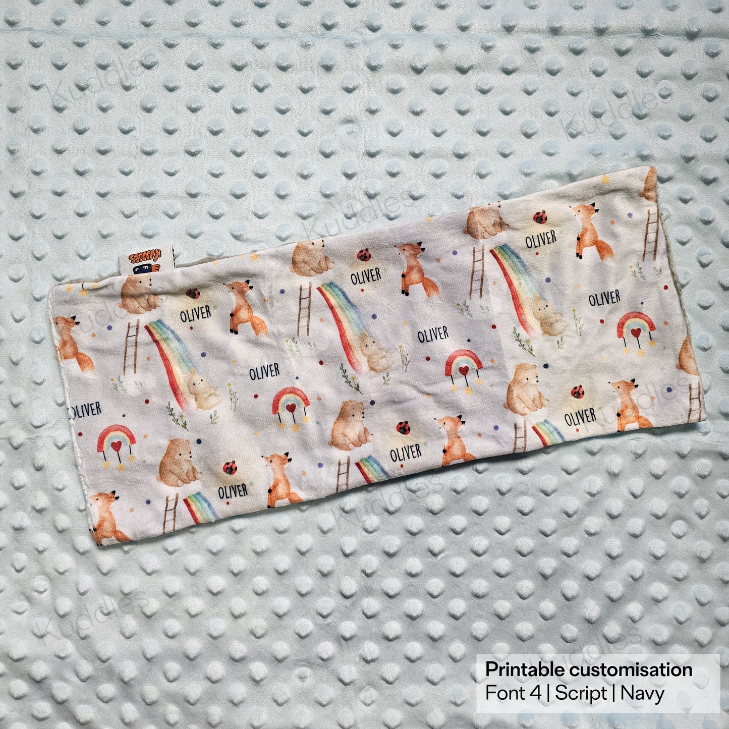 Playful Day Minky Buckwheat Husk Pillow