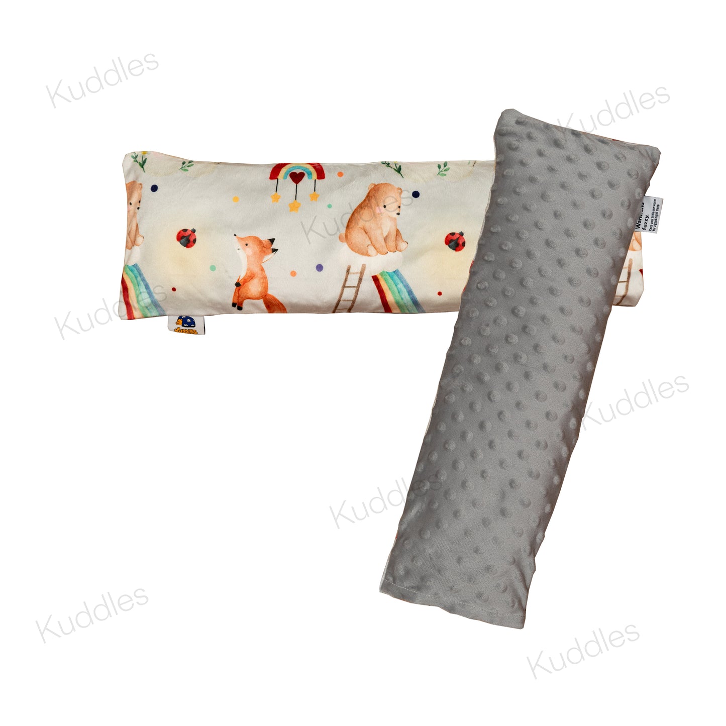 Playful Day Minky Buckwheat Husk Pillow