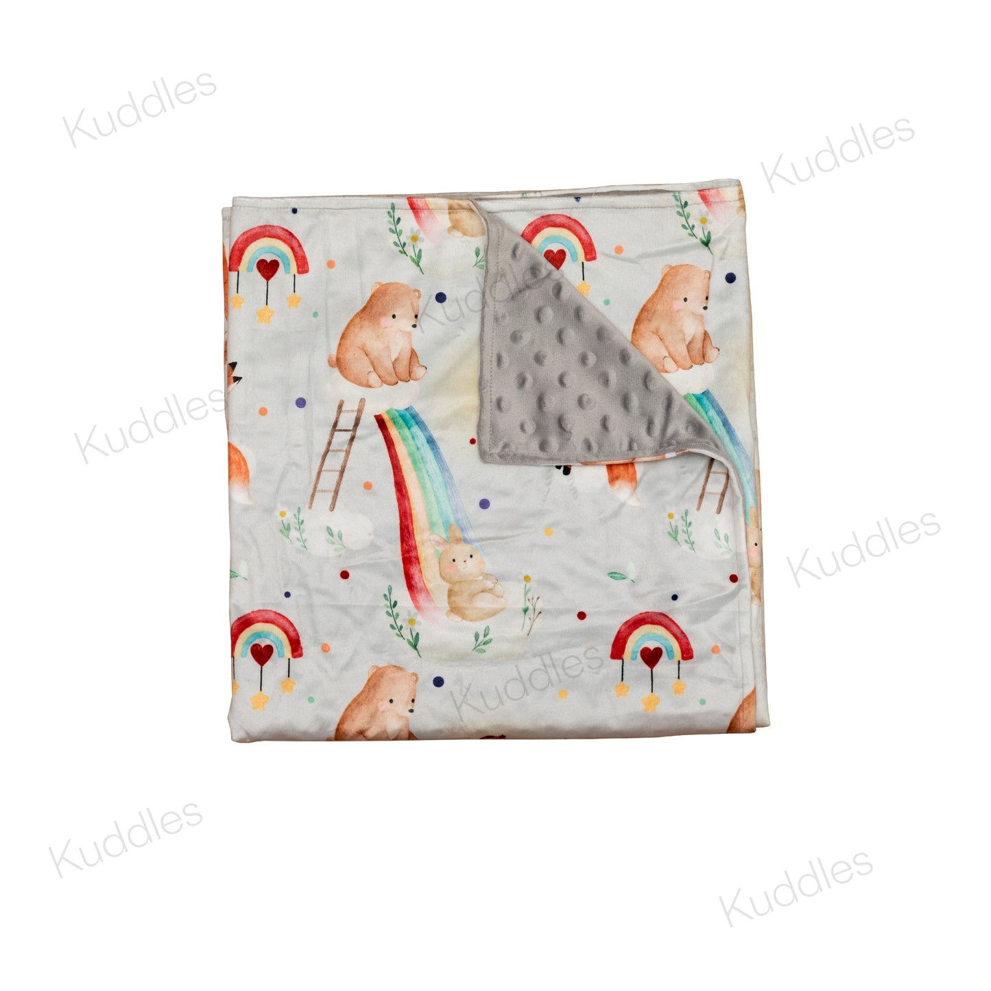 Playful Day Reversible Minky Blanket
