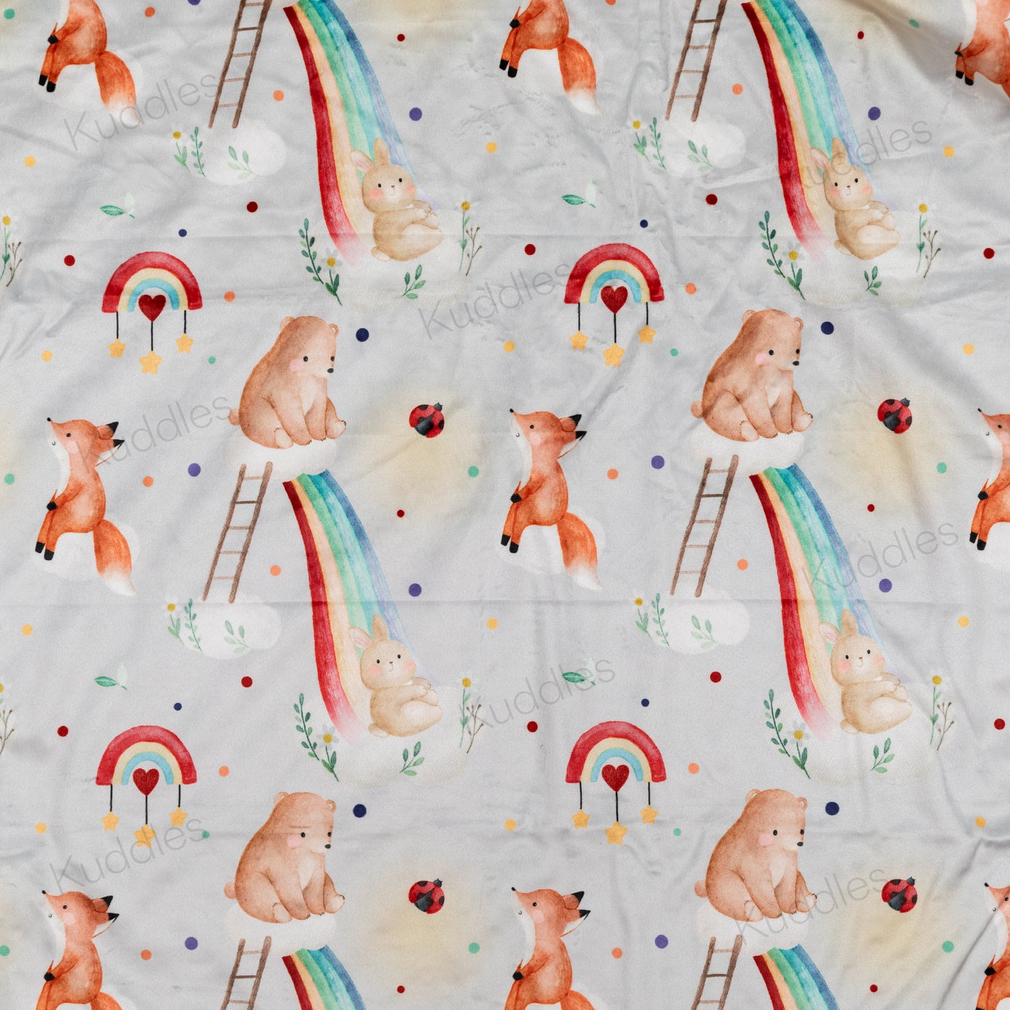Playful Day Reversible Minky Blanket