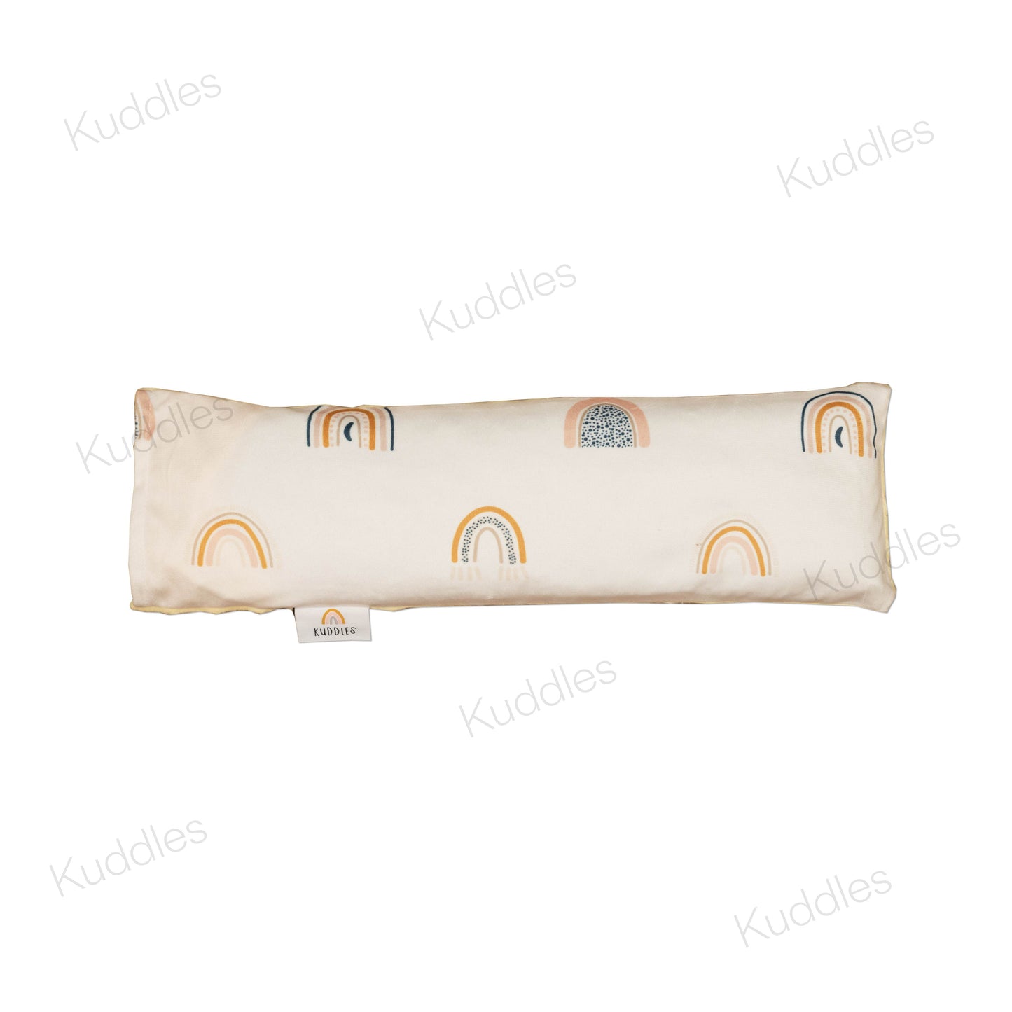Boho Rainbow Minky Buckwheat Husk Pillow