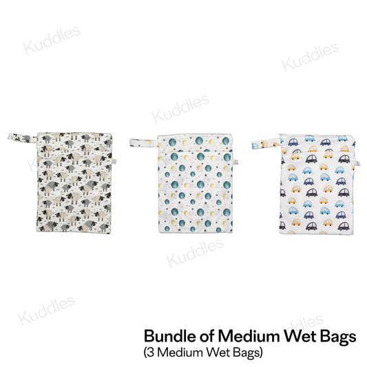 Bundle of Medium Wet Bags (3 Bags)