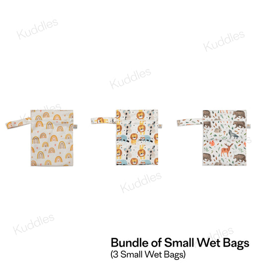 Bundle of Small Wet Bags (3 Bags)