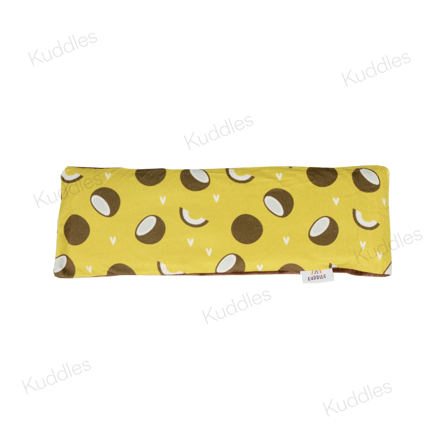 Coco Coconut Minky Buckwheat Husk Pillow