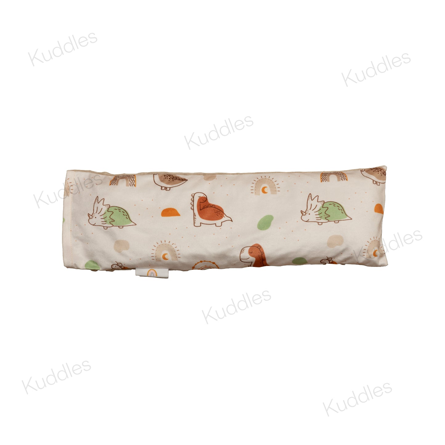 Dino Glob Minky Buckwheat Husk Pillow