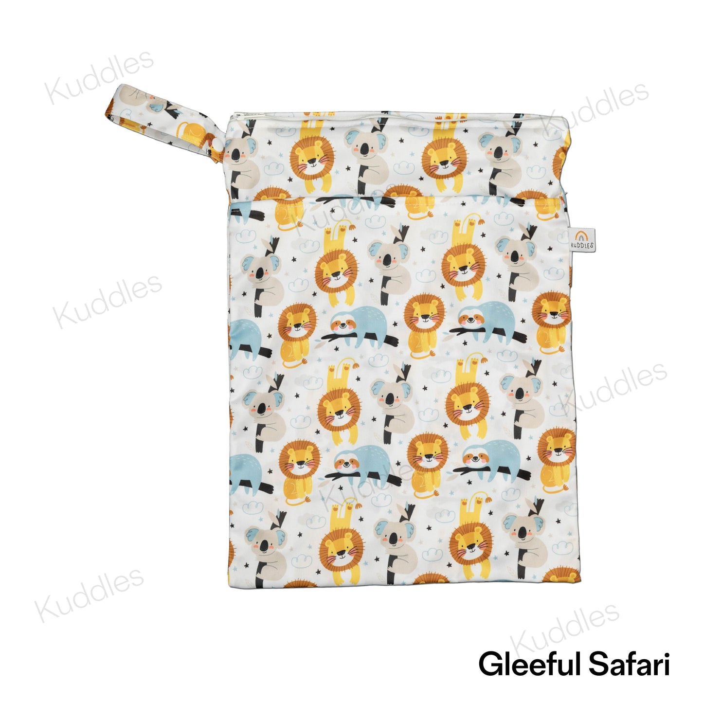 Medium Wet Bag (Gleeful Safari)