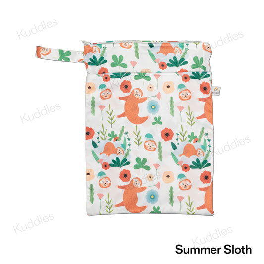 Medium Wet Bag (Summer Sloth)