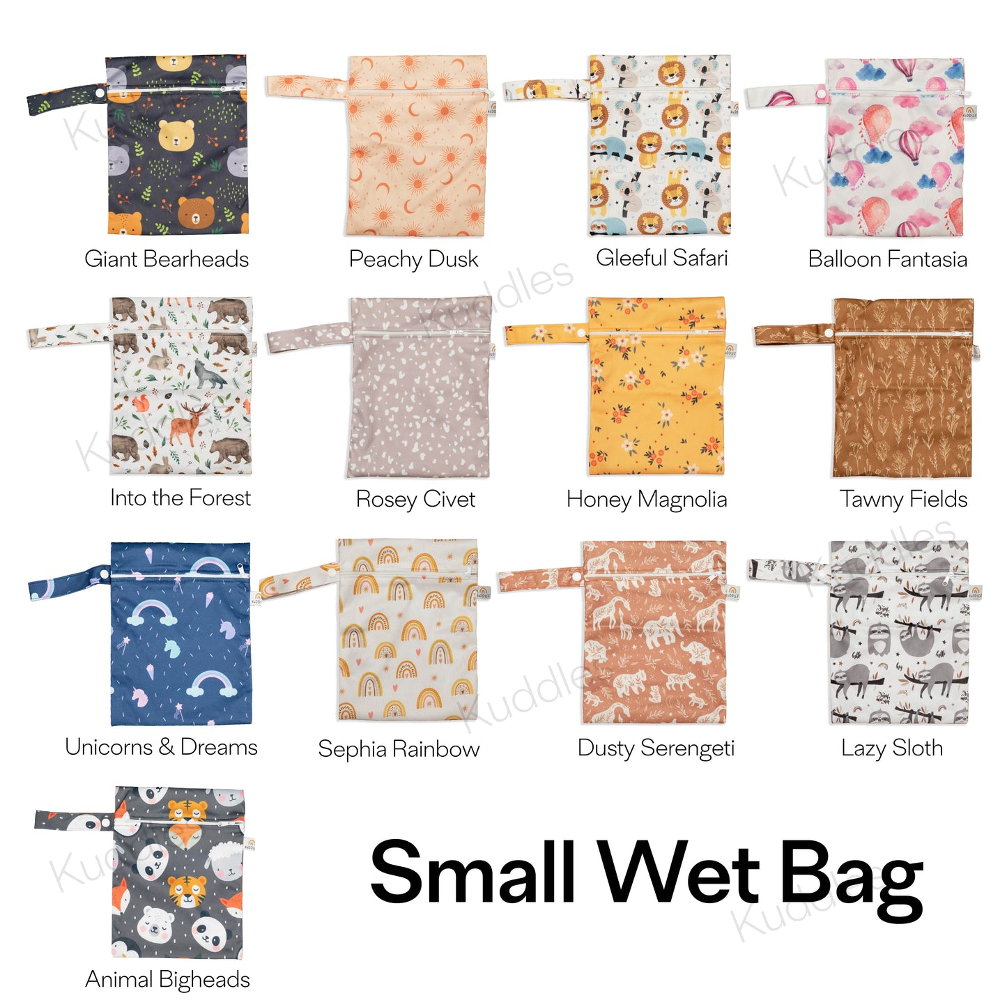 Small Wet Bag (Sephia Rainbow)
