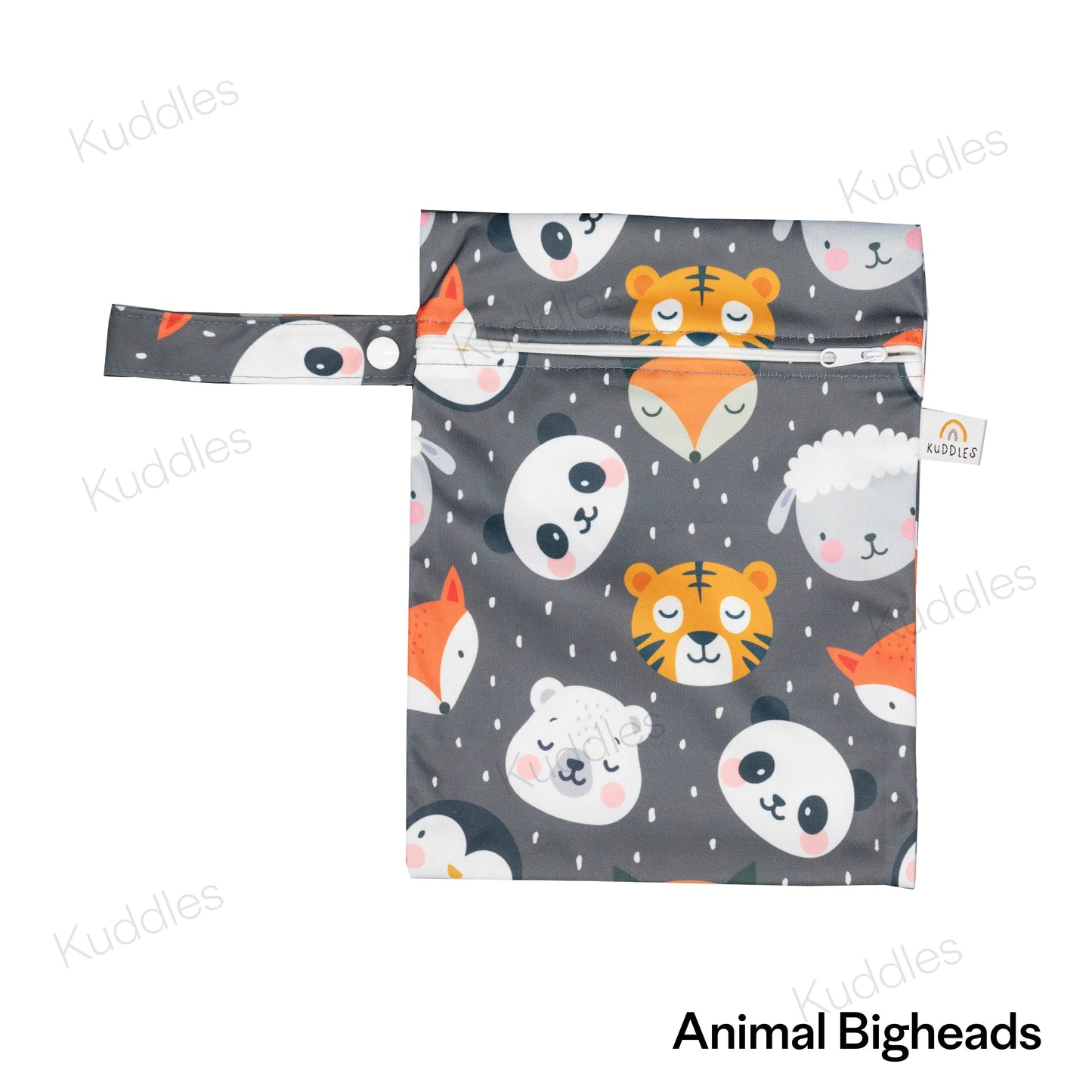 Small Wet Bag (Animal Bigheads)