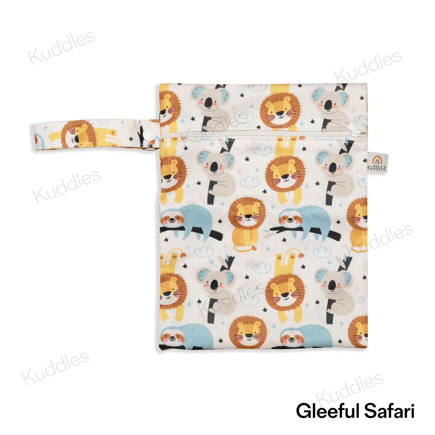 Small Wet Bag (Gleeful Safari)