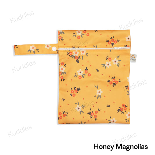 Small Wet Bag (Honey Magnolias)