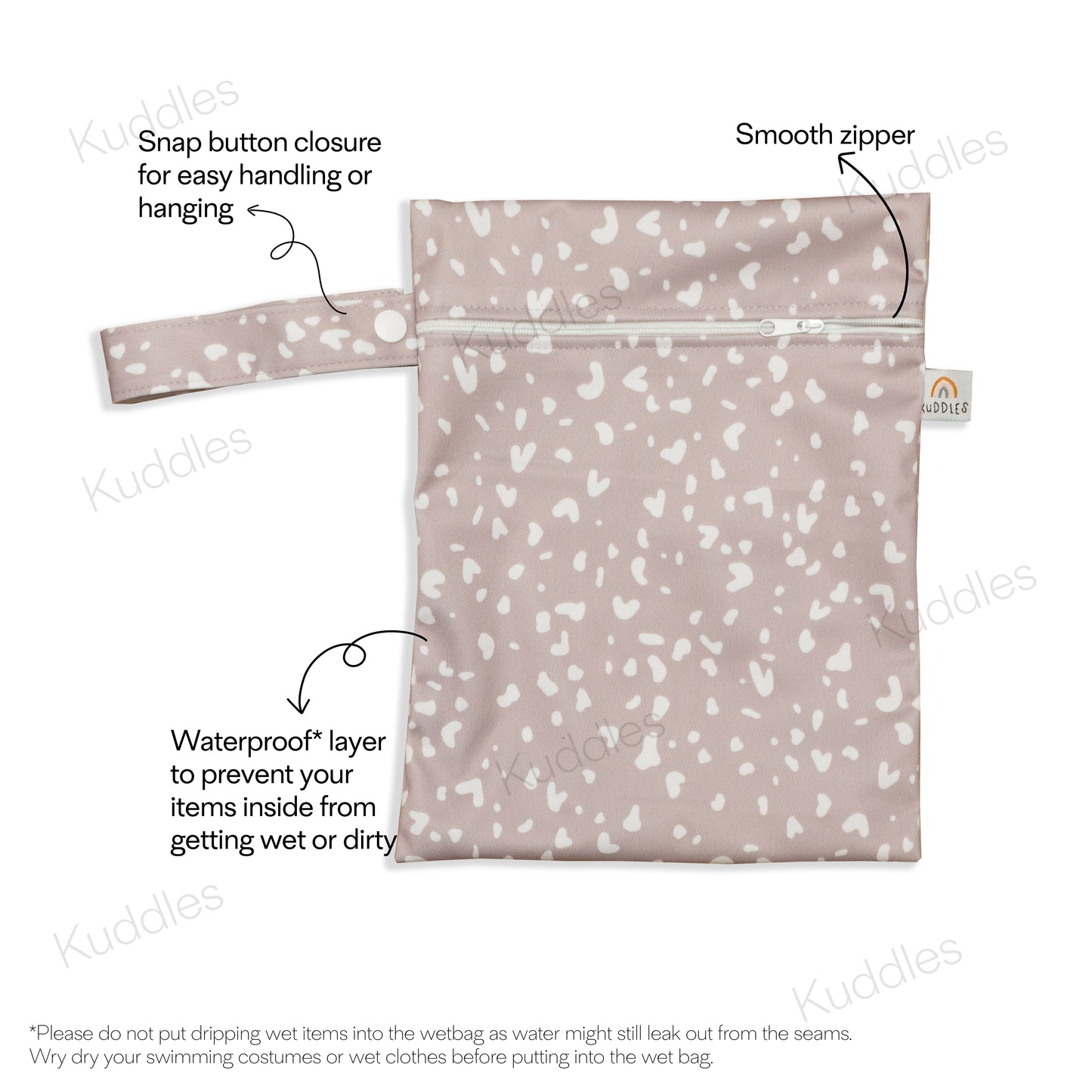 Small Wet Bag (Rosy Civet)