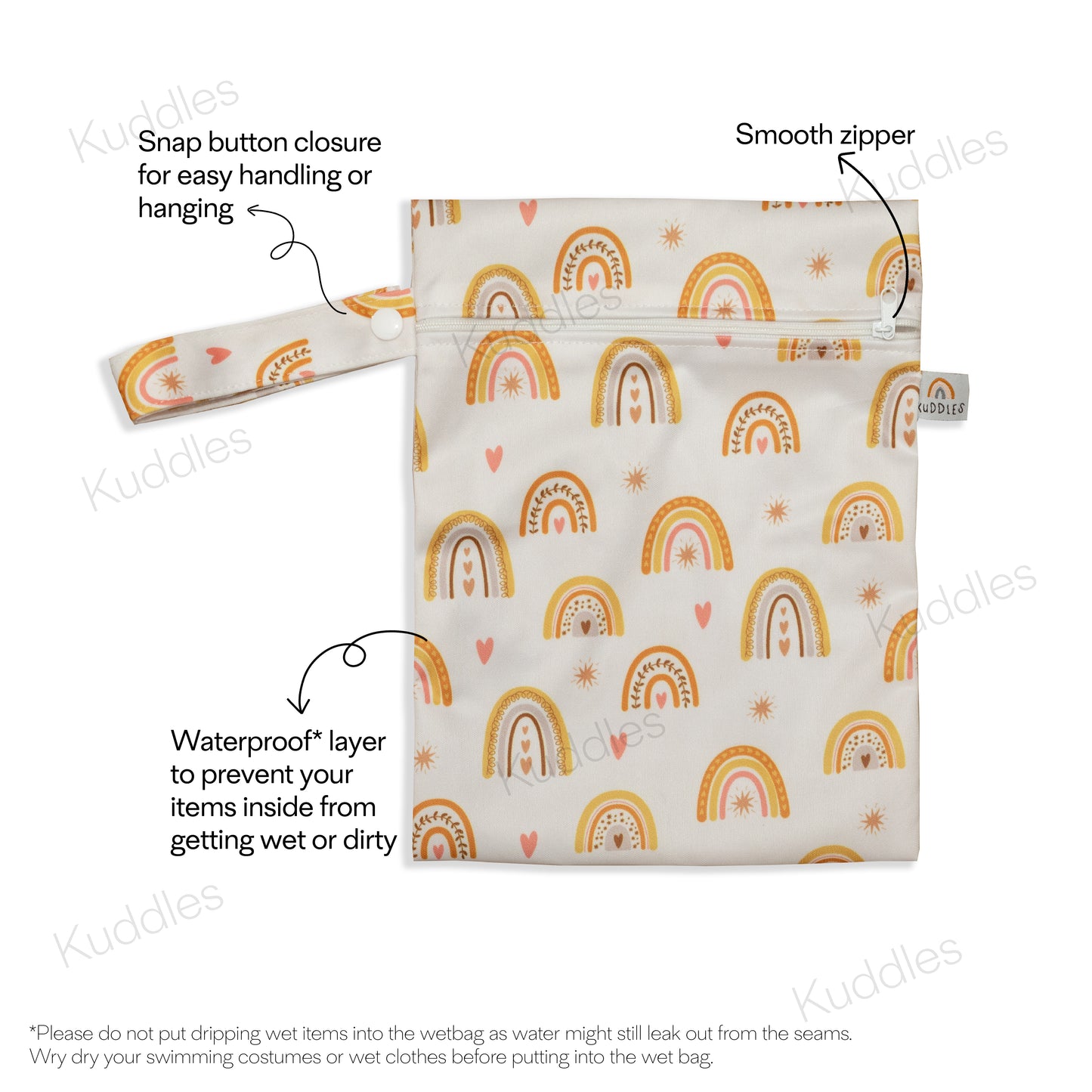 Small Wet Bag (Sephia Rainbow)