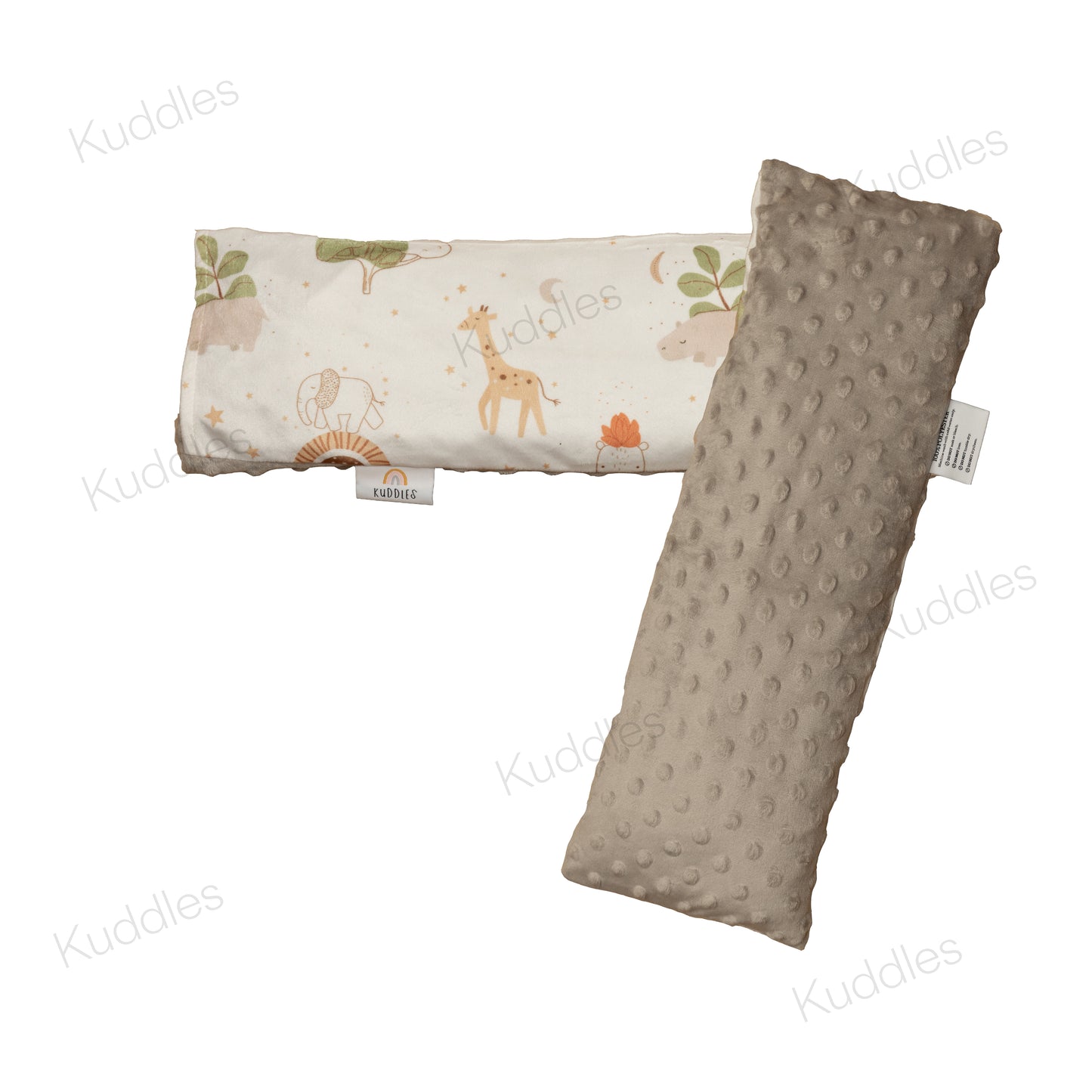 Twilight Savannah Minky Buckwheat Husk Pillow