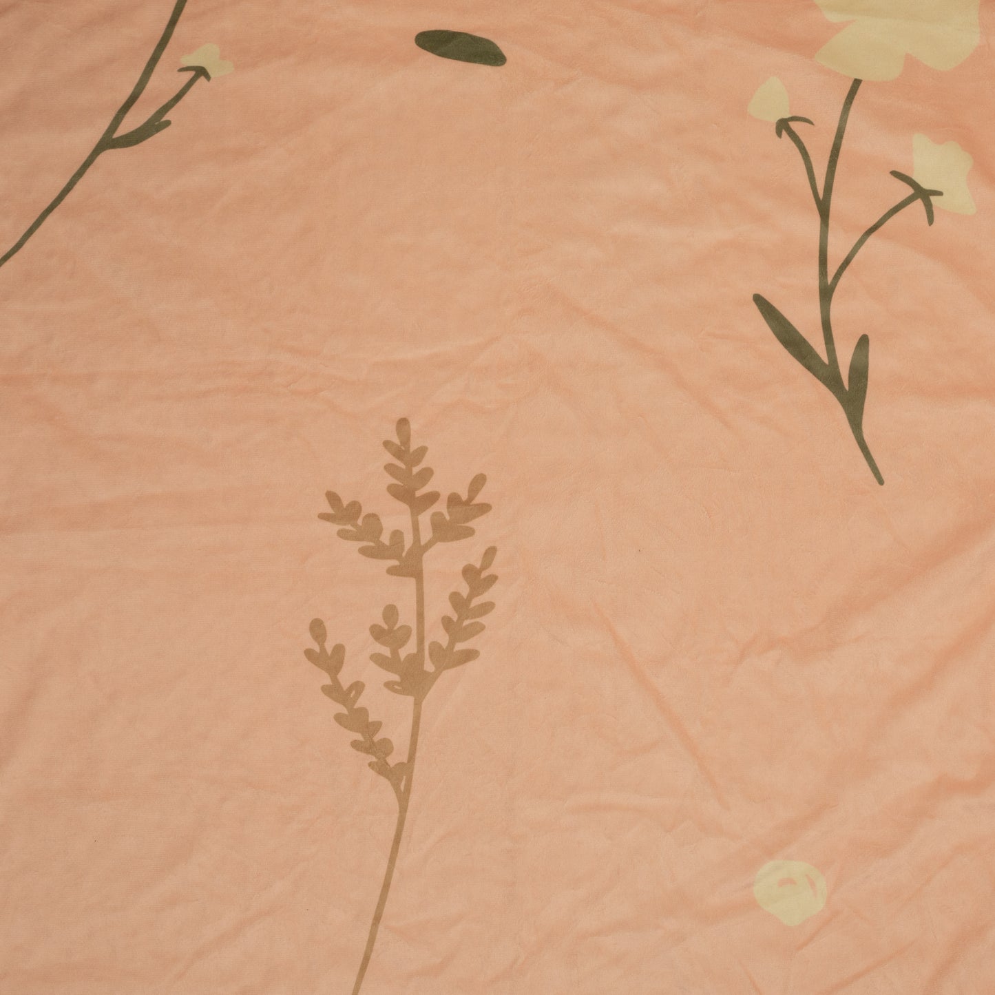 Wild Floral Reversible Minky Blanket