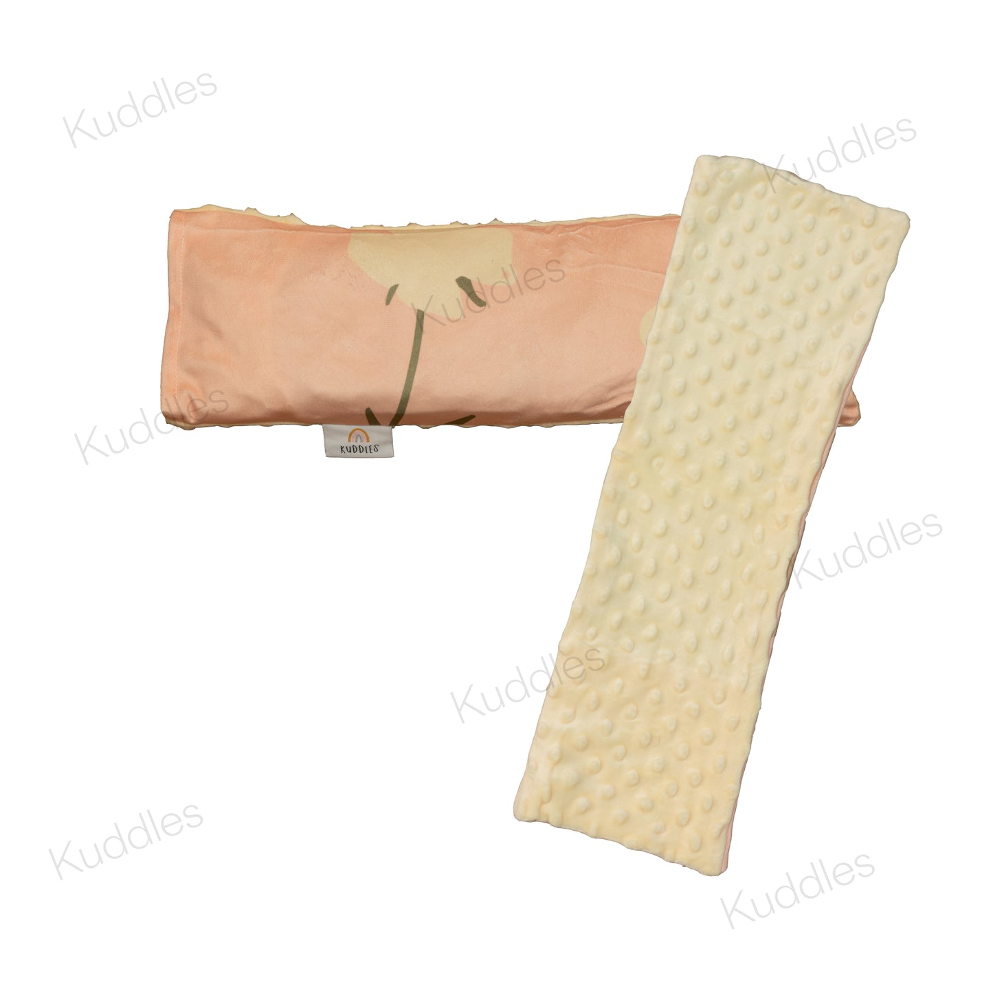 Wild Floral Minky Buckwheat Husk Pillow