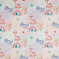 Cute Little Dinosaurs (Pink) Reversible Minky Blanket