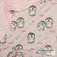 Cute Little Penguins (Pink) Reversible Minky Blanket