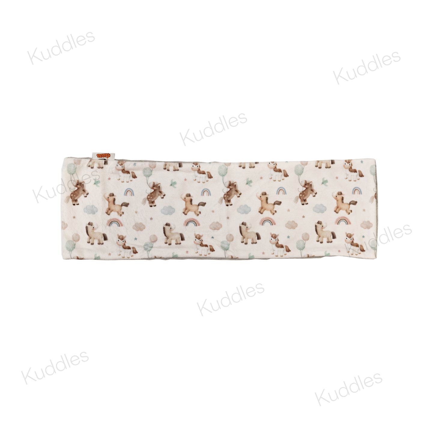 Happy Hooves Minky Buckwheat Husk Pillow