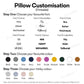 Hot Air Balloon Party Minky Buckwheat Husk Pillow