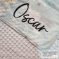 Night in Outer Space Reversible Minky Blanket