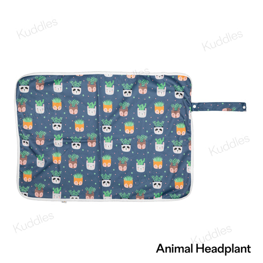 Diaper Changing Mat (Animal Headplant)