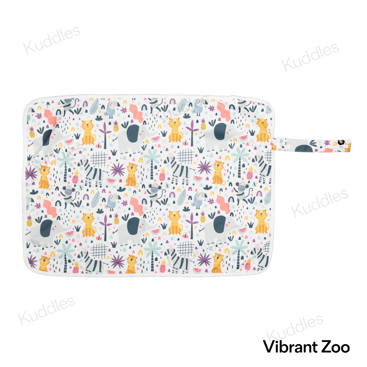 Diaper Changing Mat (Vibrant Zoo)