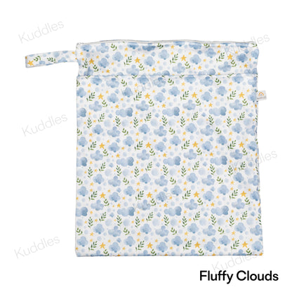 Large Wet Bag (Fluffy Clouds)