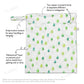 Large Wet Bag (Mediterranean Forest)