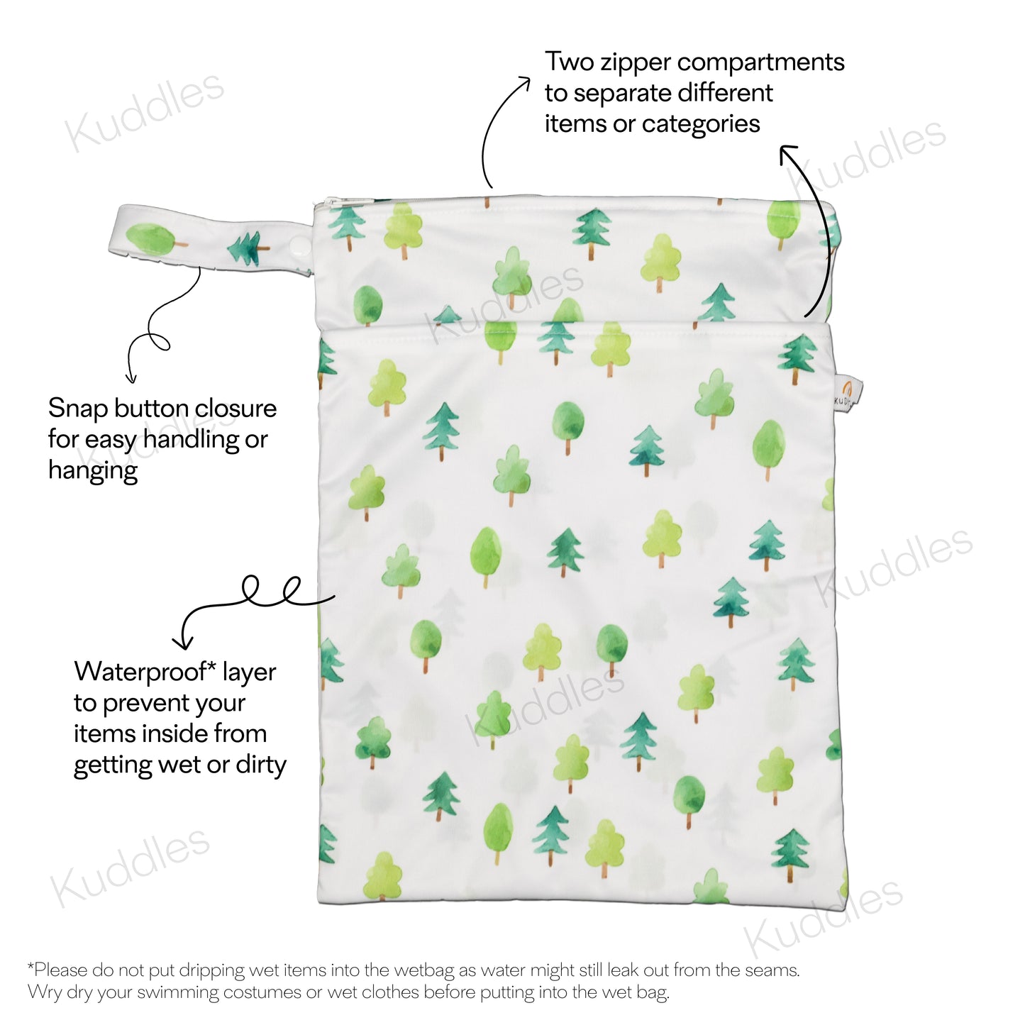 Medium Wet Bag (Mediterranean Forest)