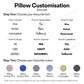 Hot Air Balloon Party Minky Buckwheat Husk Pillow