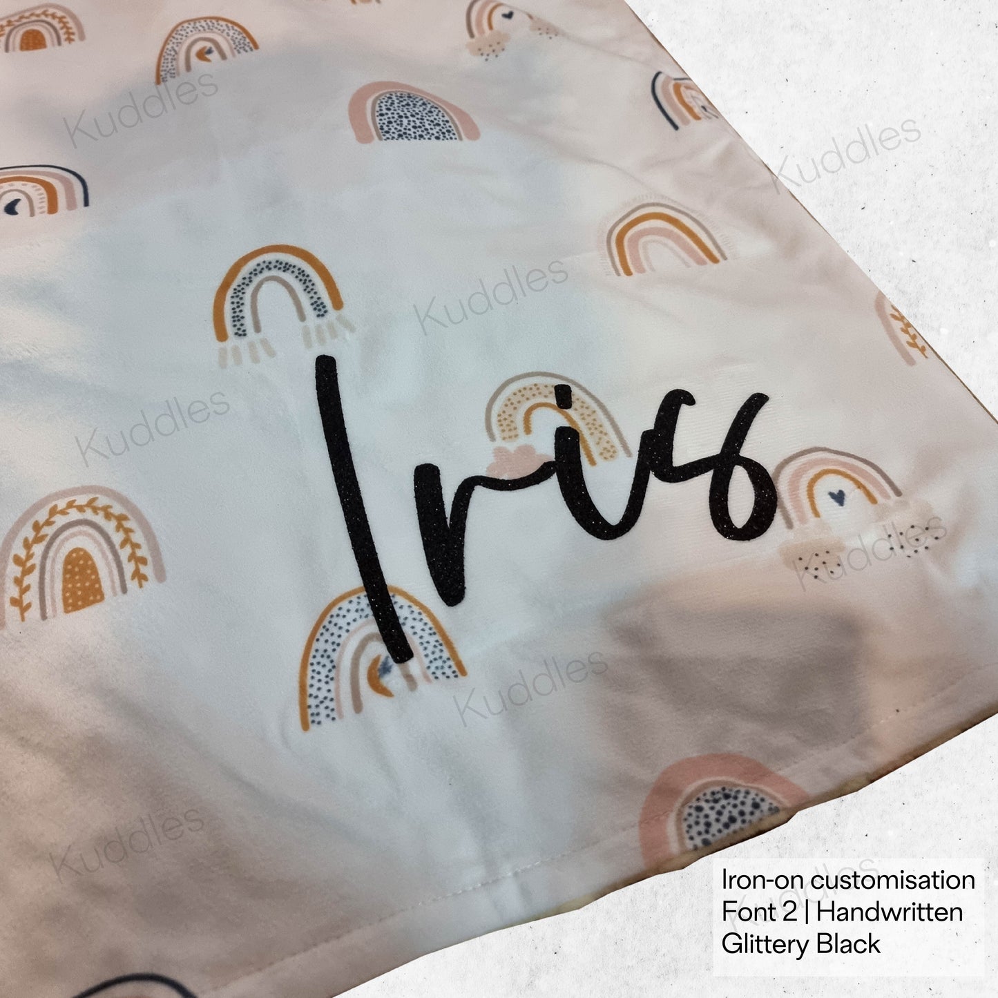 Mellow Tiger Reversible Minky Blanket