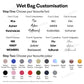 Small Wet Bag (Gleeful Safari)