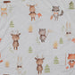 Woodland Animals Reversible Minky Blanket